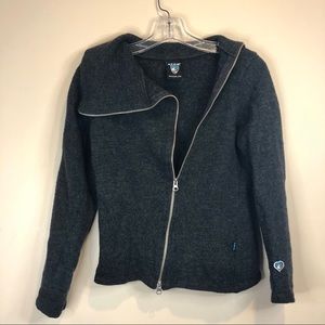 KUHL 🏔 Sz. M 100% wool Prague sweater